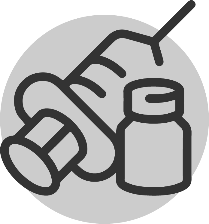 Two shots, 6 months apart